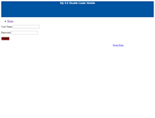 Tablet Screenshot of myezhealthguide.com